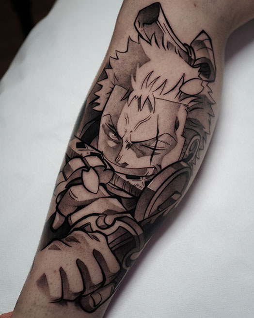 image of tattoo designs in progress