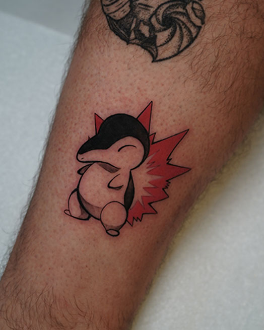 image of tattoo designs in progress