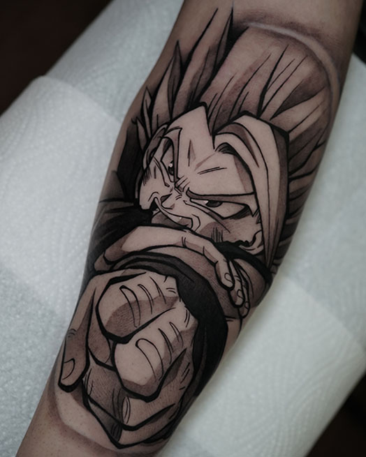 image of tattoo designs in progress