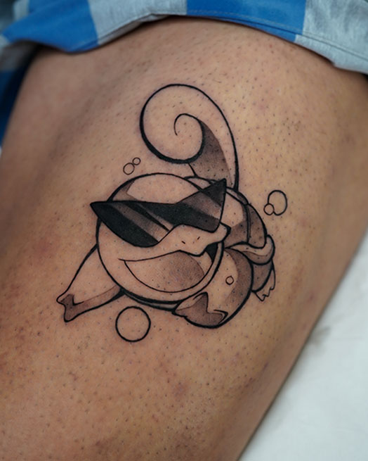 image of tattoo designs in progress