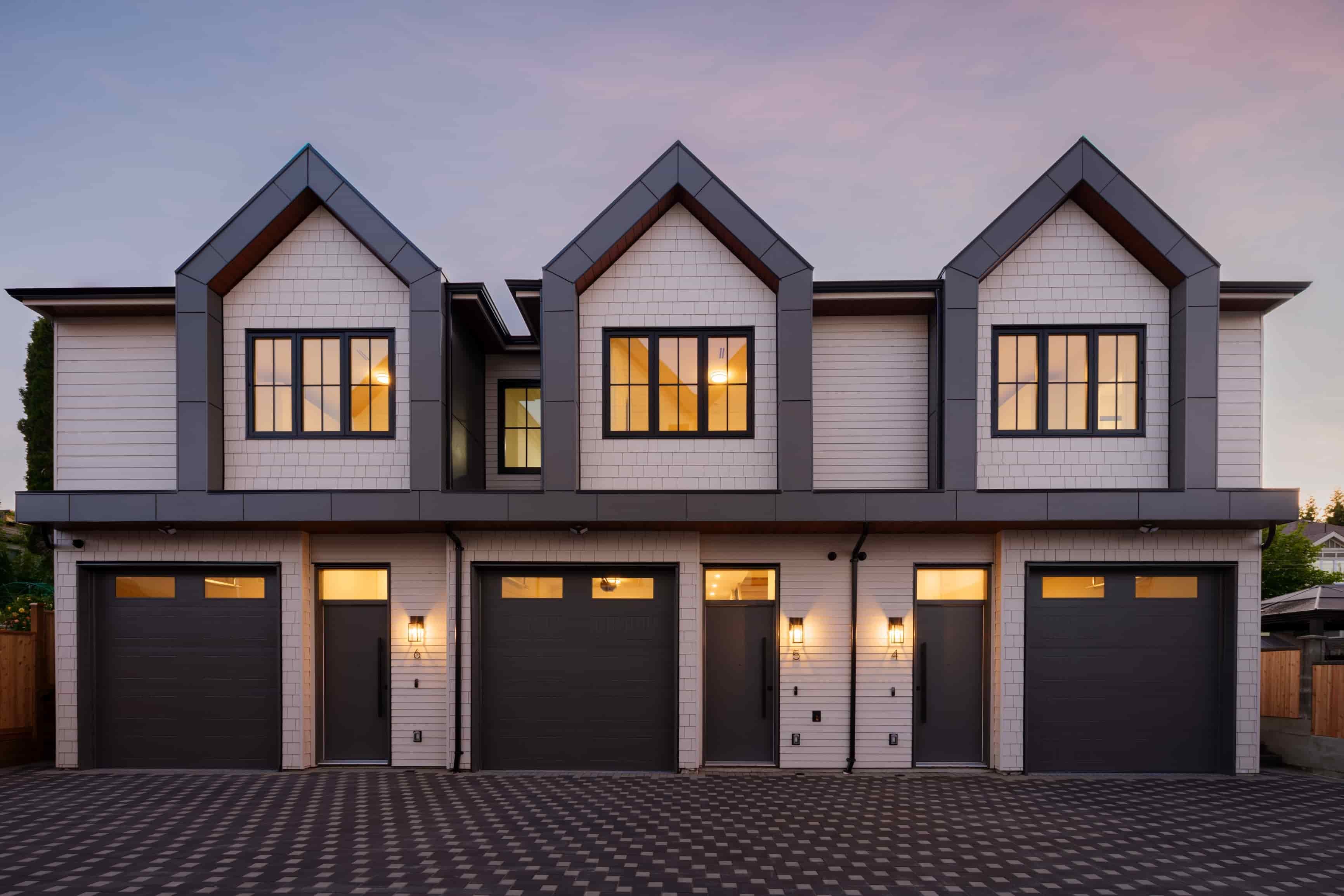 Dufferin Row townhomes by Asthan Homes in Burnaby