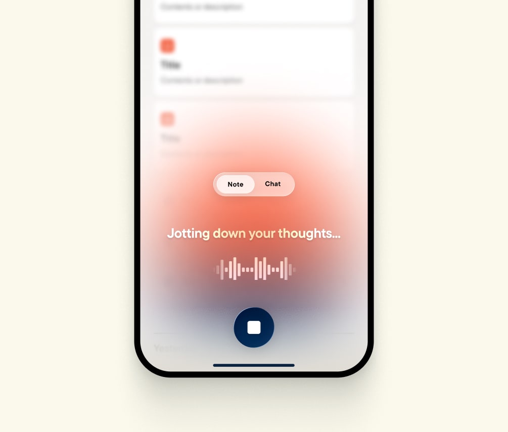 App that shows real time dictation