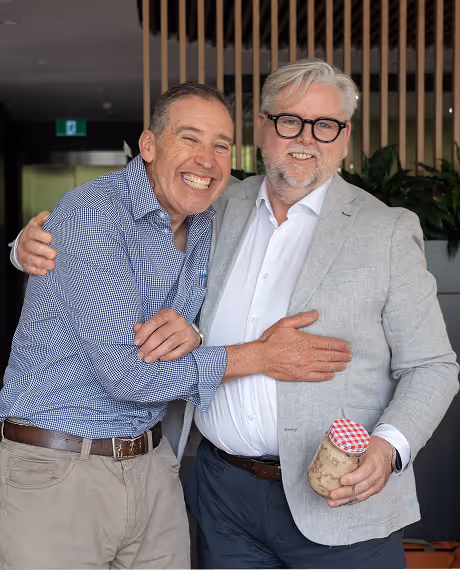 team having fun together