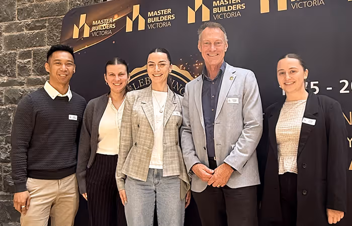 inclusive team at awards night