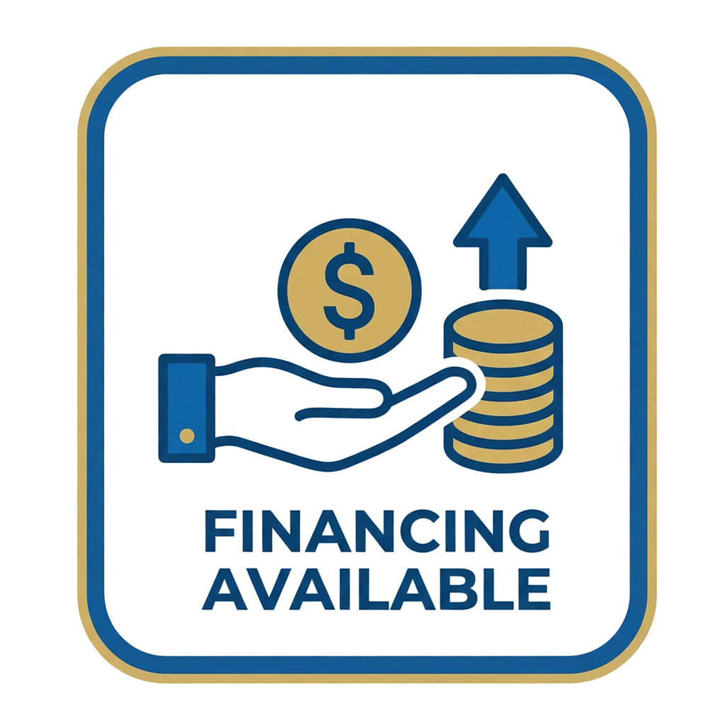 A badge that says licensing available