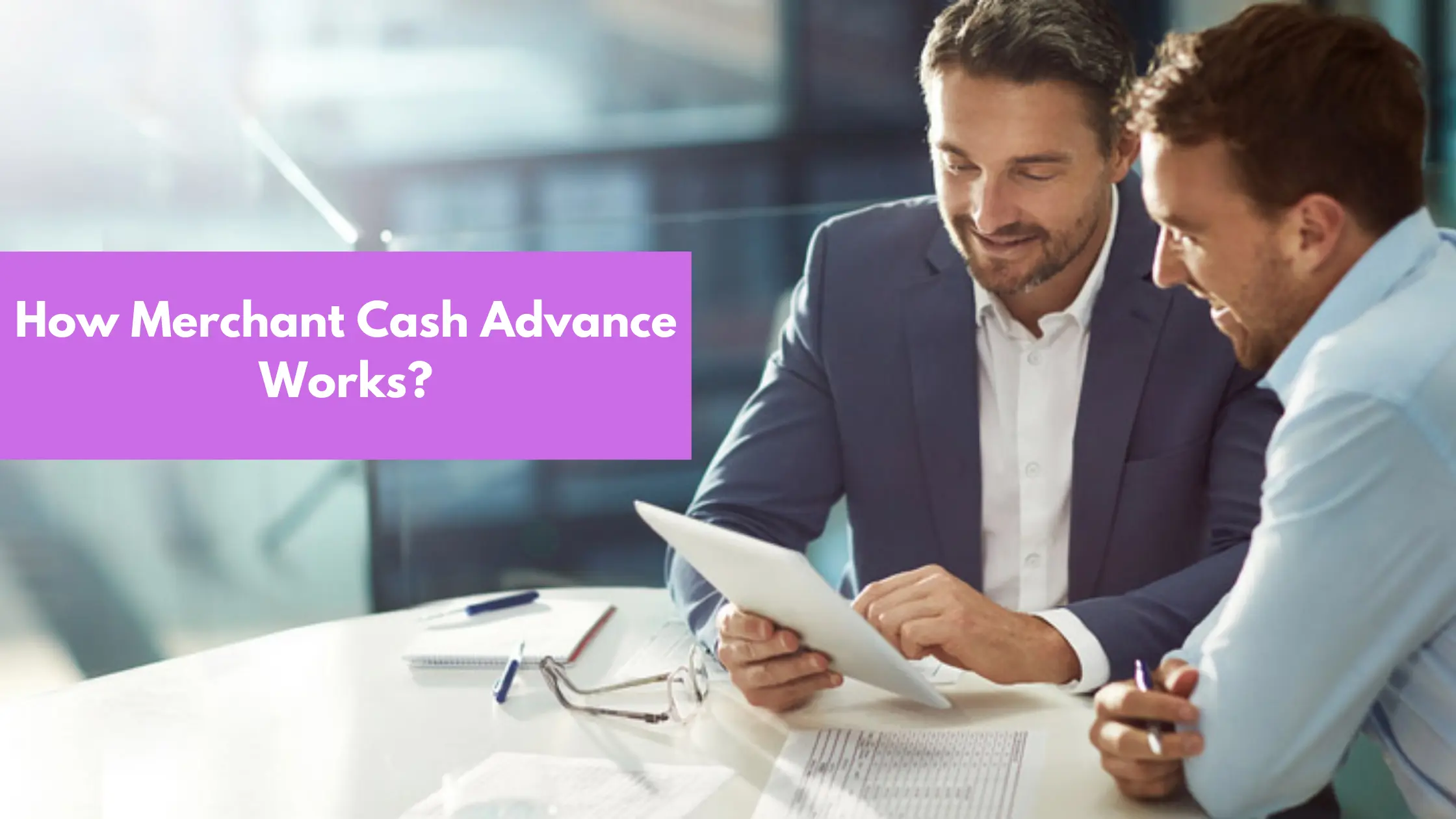 How merchant cash advance works