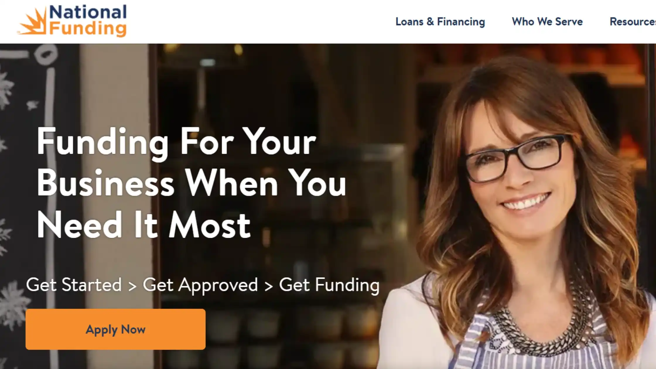 Homepage of National Funding.