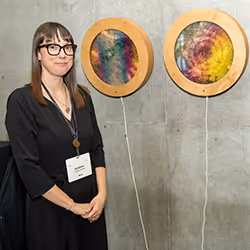 Sollars' art blends organic and digital elements to evoke reflection, reverence and responsibility.