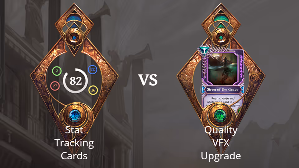 Card Stat Tracking vs Quality VFX Upgrades