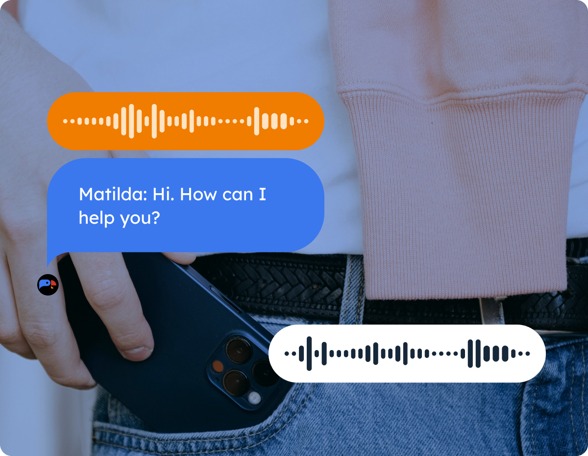 AI Receptionist illustration