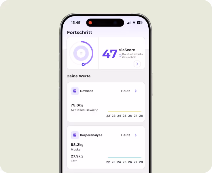 Ärztliche Videokonsultation zwischen Patientin und ViaSlim Ärztin