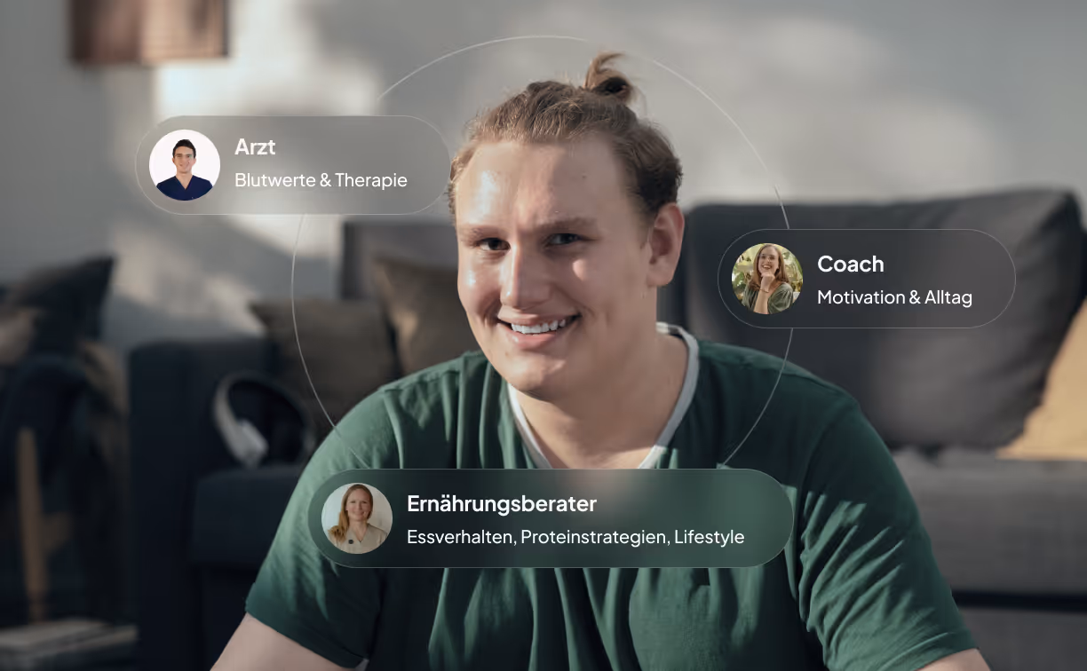 Vertrauensvolle Atmosphäre ohne Scham oder Vorurteile beim Abnehmen