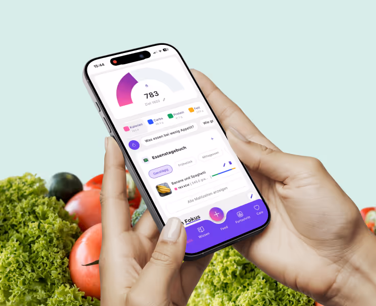 ViaSlim App mit Ernährungsplänen, Tracking und Gesundheitsdaten
