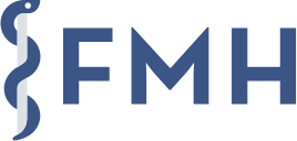 Logo der FMH, Verbindung der Schweizer Ärztinnen und Ärzte