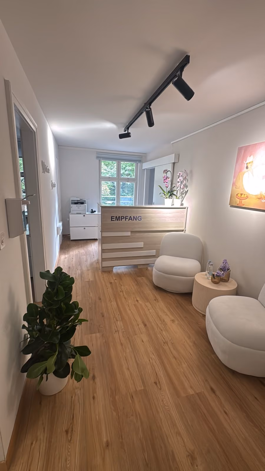 Behandlungsraum der ViaSlim Praxis Basel-Binningen