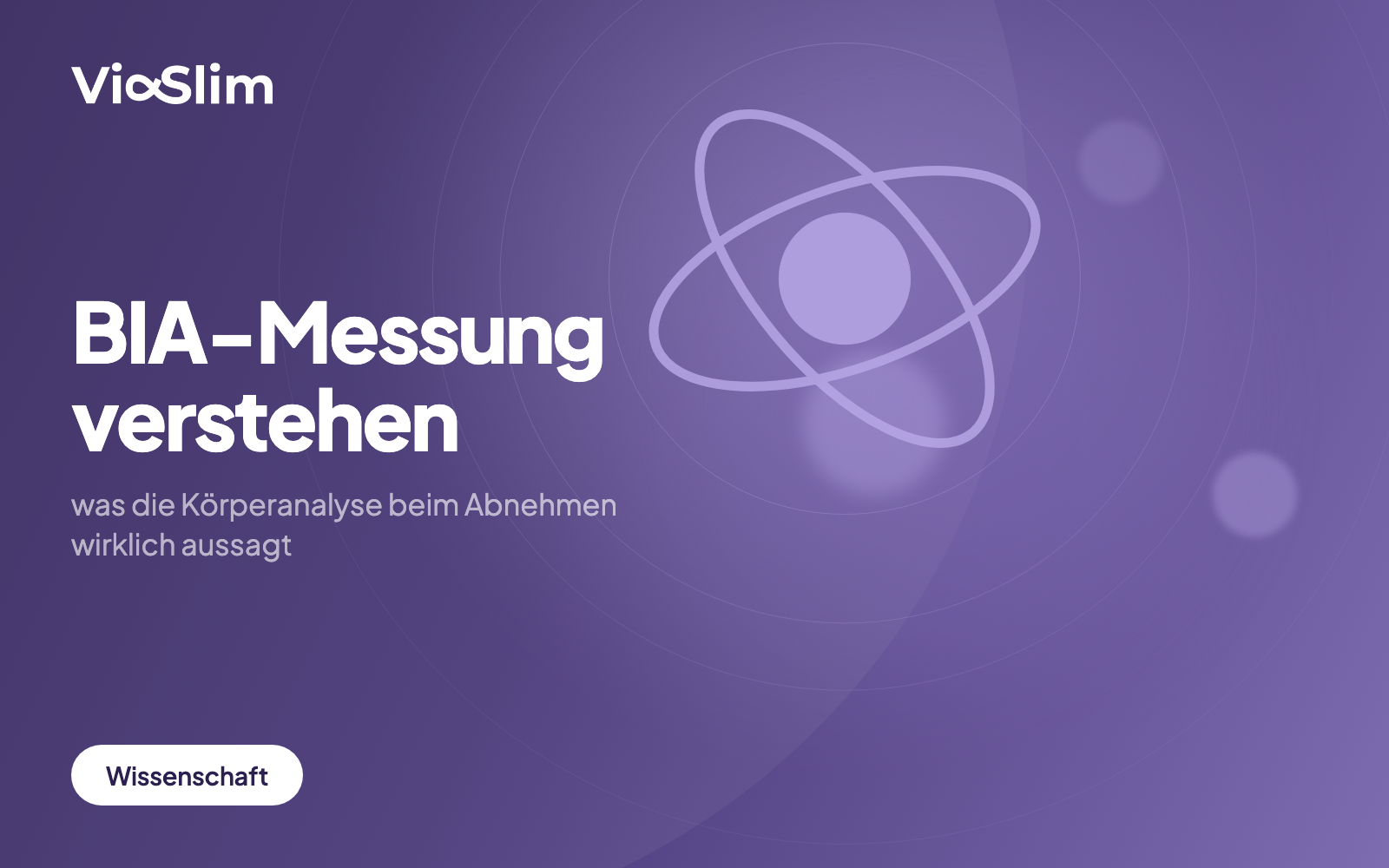 BIA-Messung verstehen: was die Körperanalyse beim Abnehmen wirklich aussagt — Beitragsbild von ViaSlim