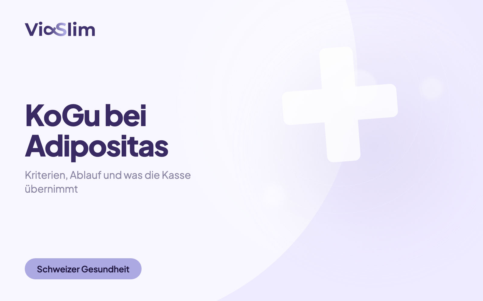 KoGu bei Adipositas: Kriterien, Ablauf und was die Kasse übernimmt — Beitragsbild von ViaSlim