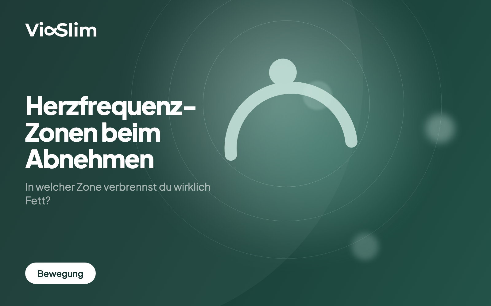 Herzfrequenz-Zonen beim Abnehmen: In welcher Zone verbrennst du wirklich Fett? — Beitragsbild von ViaSlim