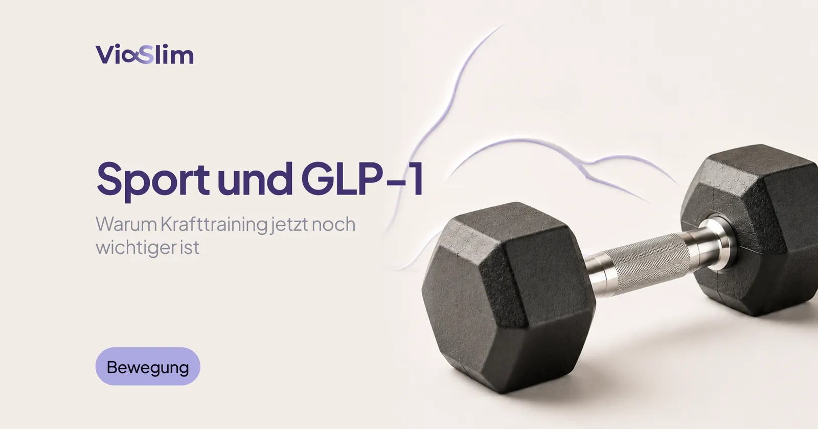 Krafttraining unter GLP-1-Therapie: Wie oft, welche Übungen, welche Progression — Beitragsbild von ViaSlim