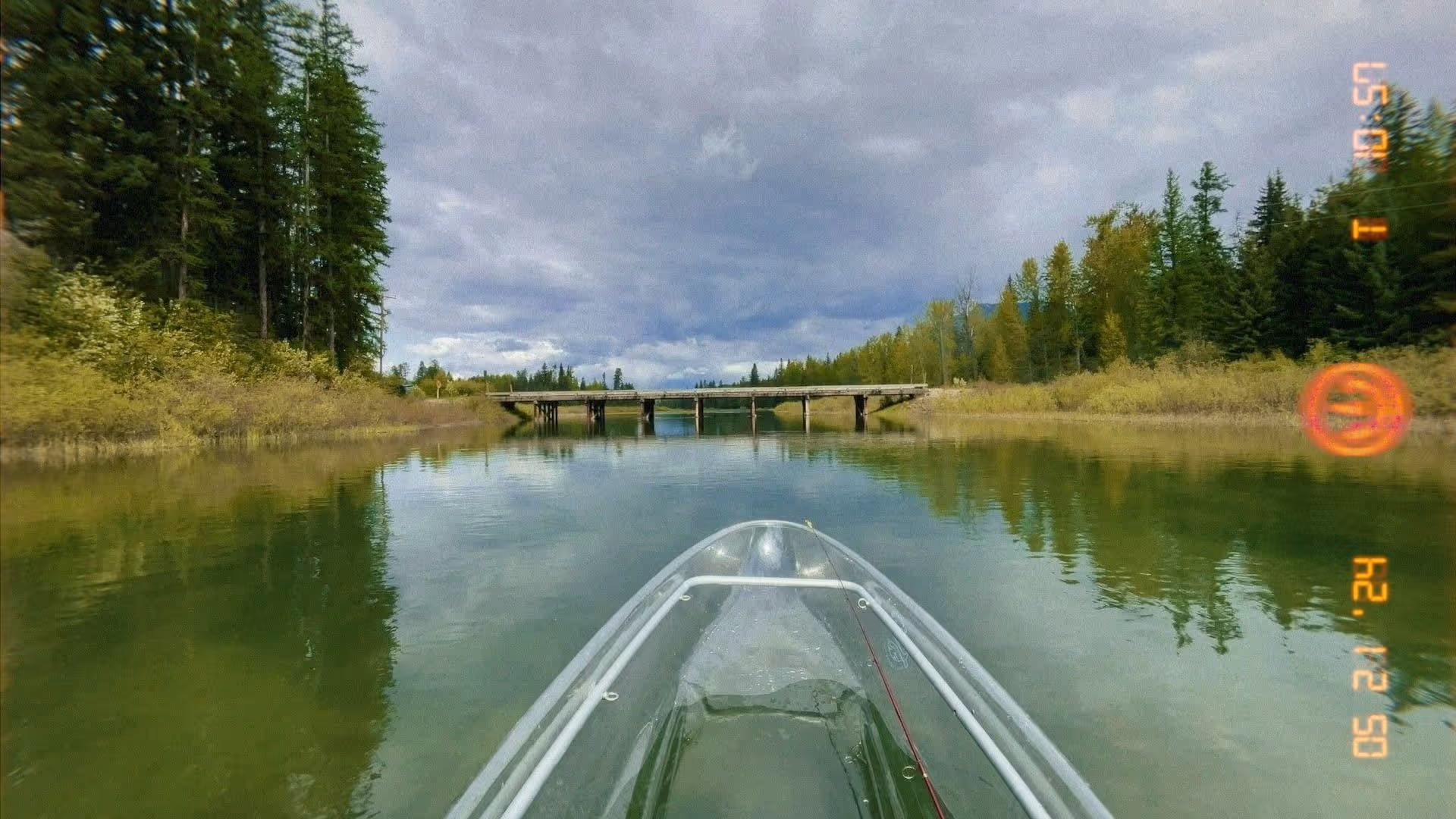 Kayaking on Flathead Lake