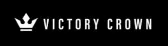 Victory Crown logo with crown icon and text on black background.