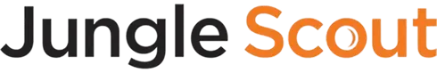 Jungle Scout logo with 'Jungle' in black and 'Scout' in orange gradient.