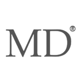 MD trademark logo in black text.