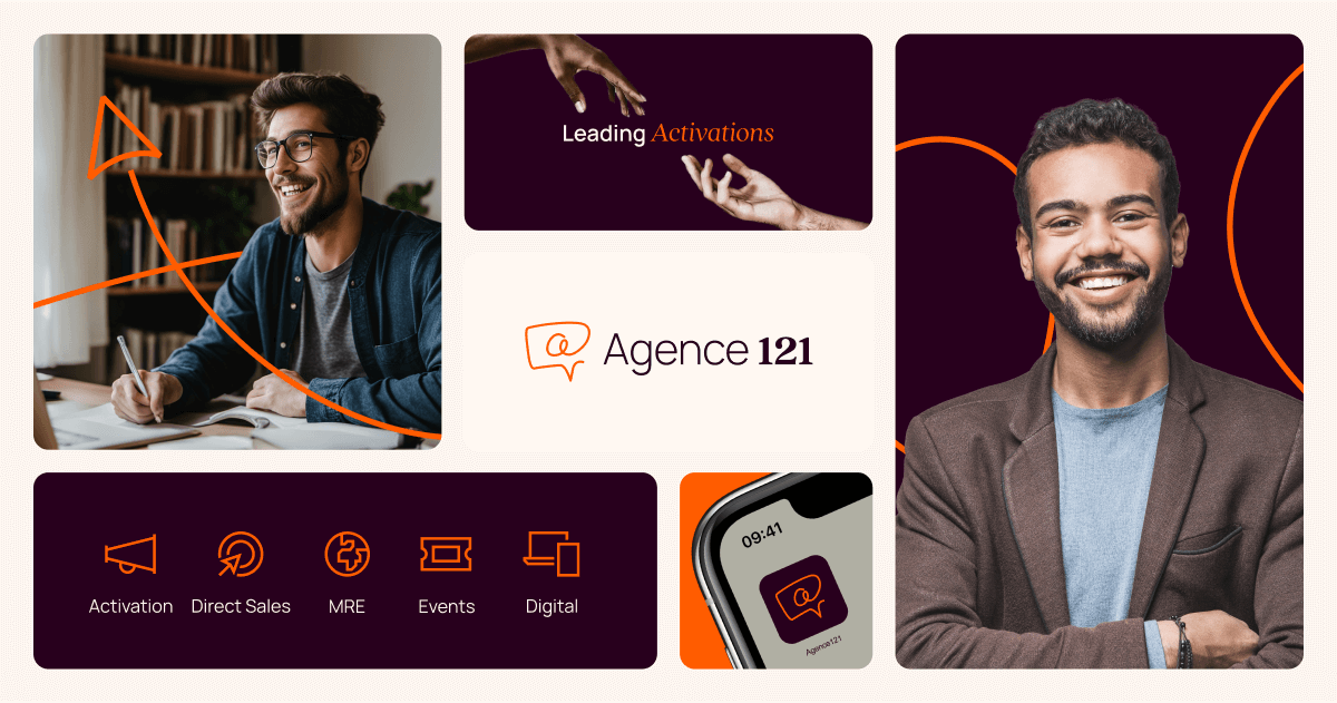  Agence 121 Unveils Its Visionary Brand Identity!