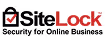 SiteLock logo with a red checkmark and red text.