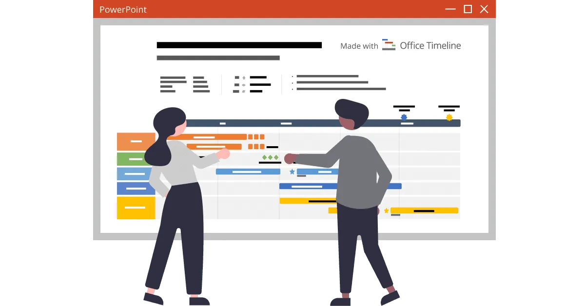 Gratis roadmaps maken in PowerPoint