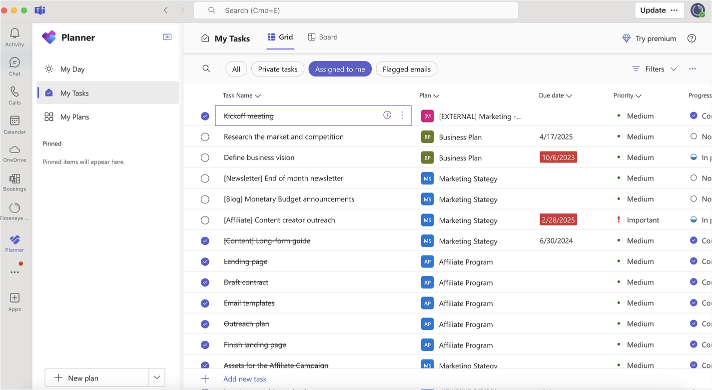 planner app