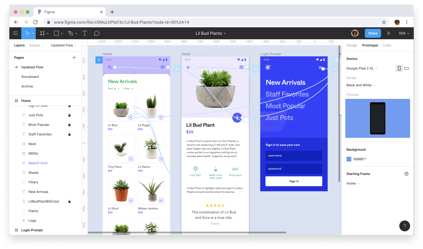 Figma Prototyping