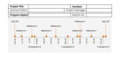 Vorschau der Excel-Projektstatusbericht-Vorlage