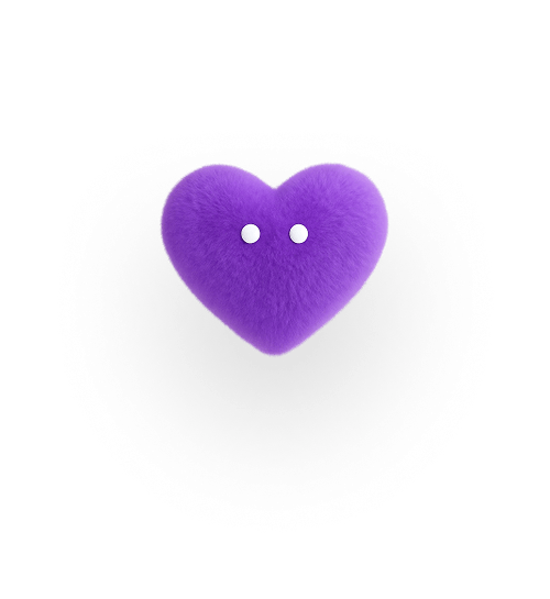 Purple mindoo character