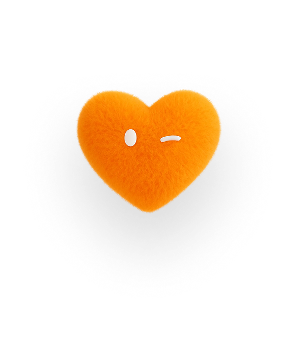 Orange mindoo character