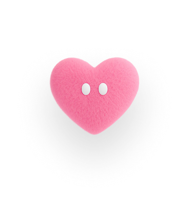 Pink mindoo character