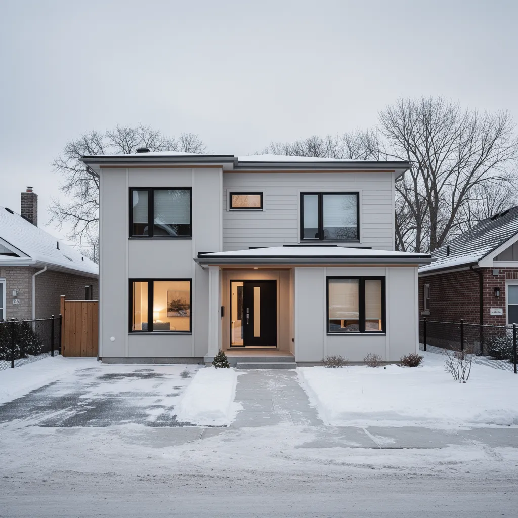 Toronto's freeze-thaw cycles, humidity, and storms place ongoing stress on exterior cladding, making weather-resistant