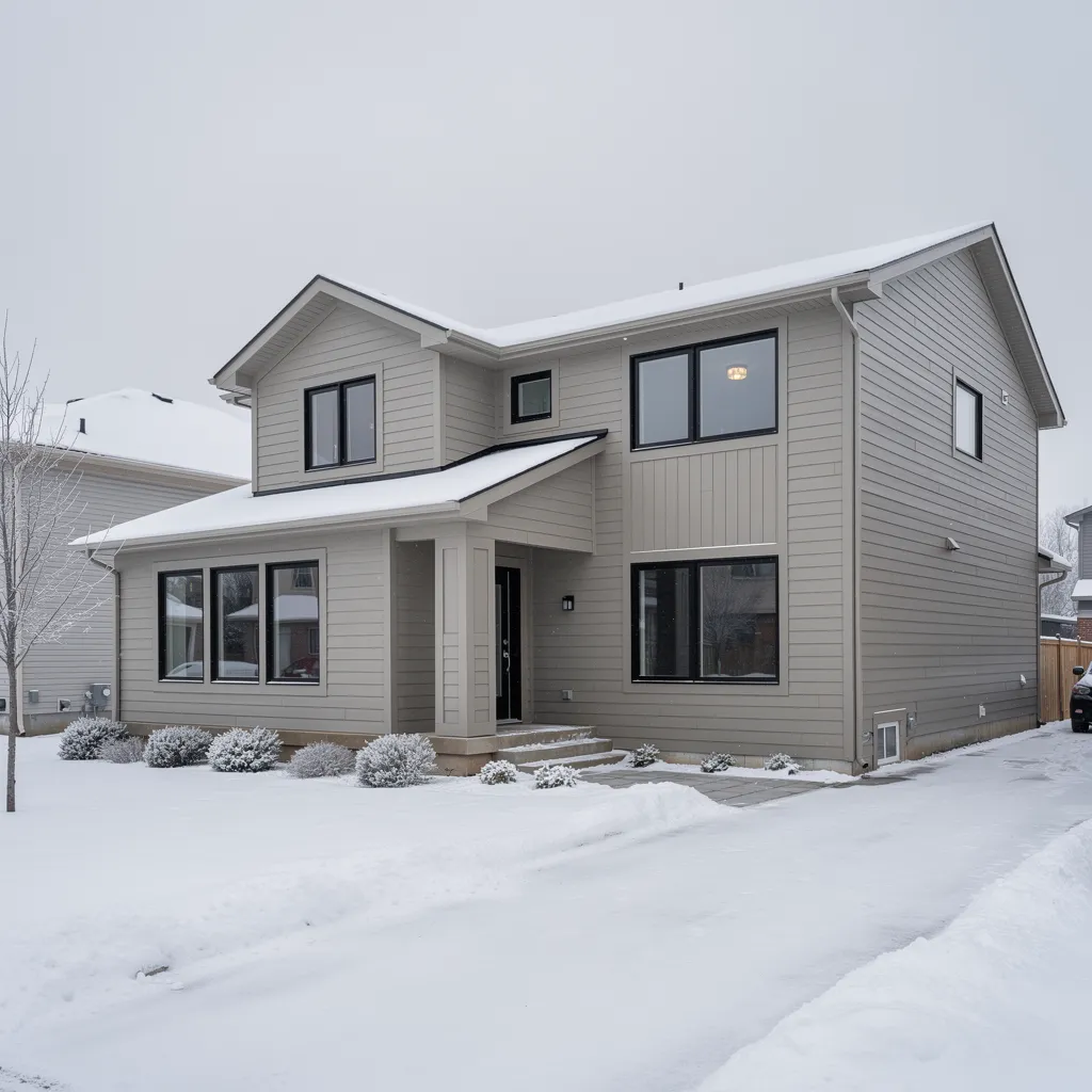James Hardie siding is engineered to withstand the rain, sleet, and snow common to Greater