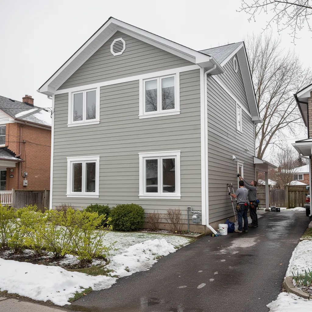 Toronto homeowners face harsh seasonal weather that makes fire-, moisture-, and pest-resistant siding essential.; James