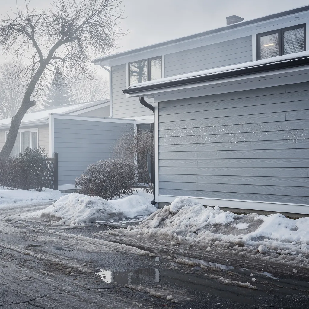 Canadian winters bring snowstorms and freezing conditions that can damage a home's exterior if it