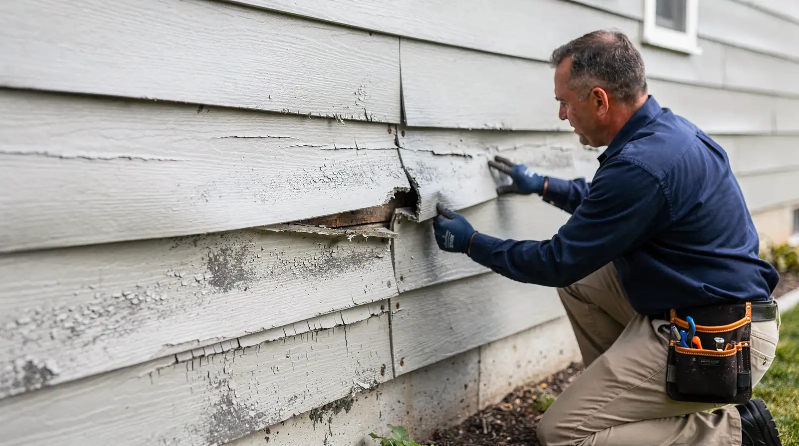 When Hardie siding is failing, the cause is almost always traced back to either