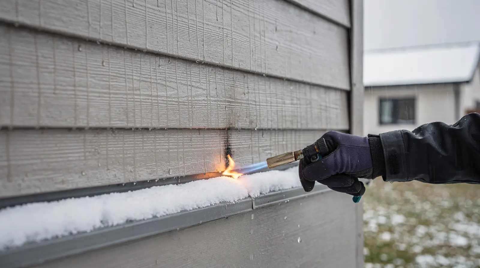 Hardie fiber cement siding will not ignite when exposed to a direct flame, unlike wood