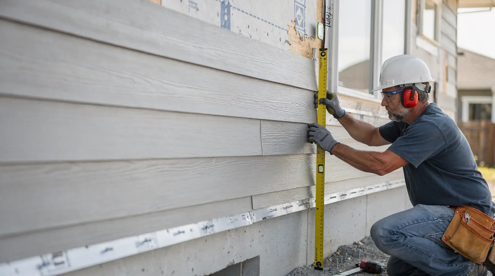 Proper installation calls for specific tools, including a caulk gun, level, and a saw fitted