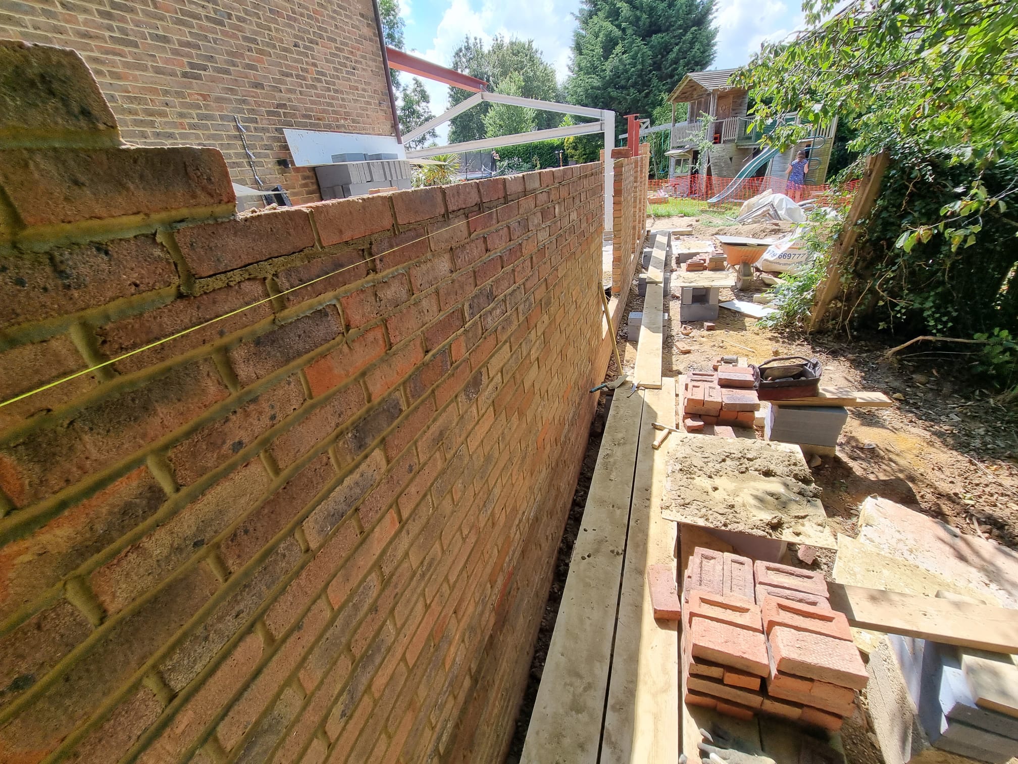 image of roofing contractor at work