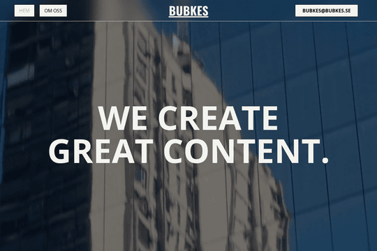 Bubkes website