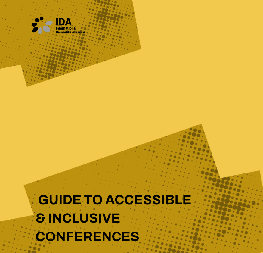 Guide for accessible and inclusive conferences 2025