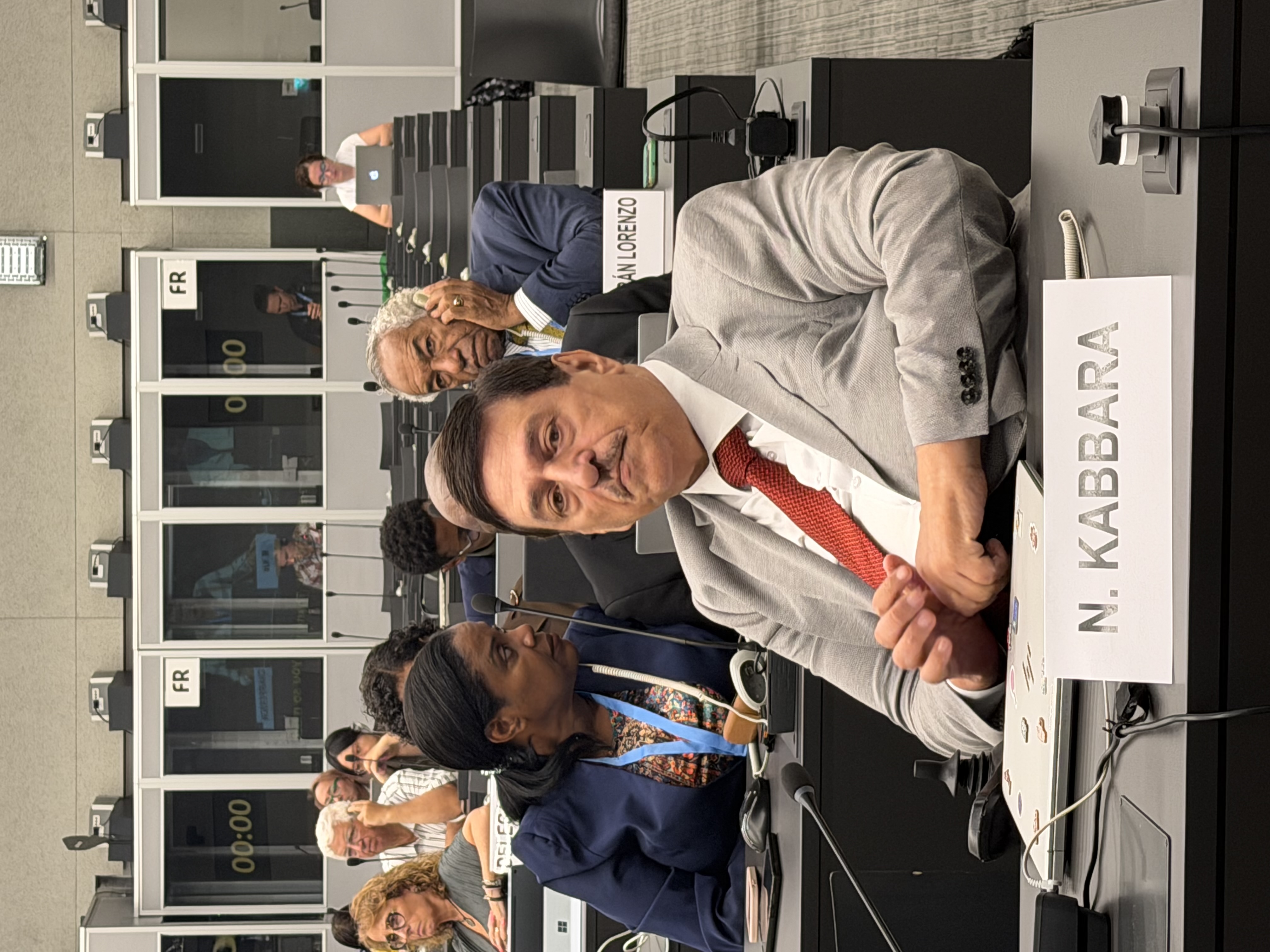 Nawaf Kabbara, IDA's President at the opening of the 35th session