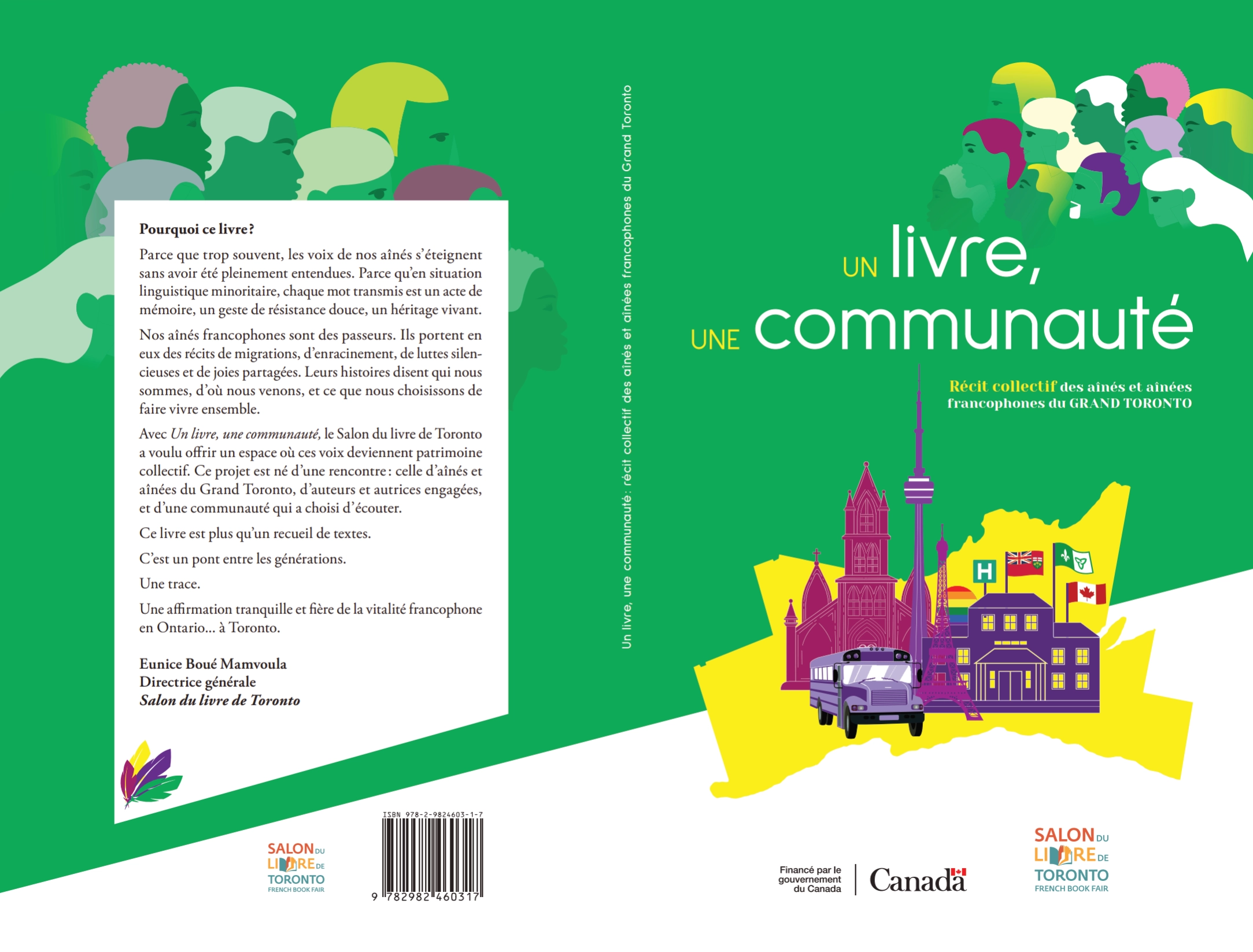 Affiche de la 33ème édition du Salon du Livre de Toronto