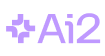 AI2 logo with a stylized plus symbol and the text AI2.