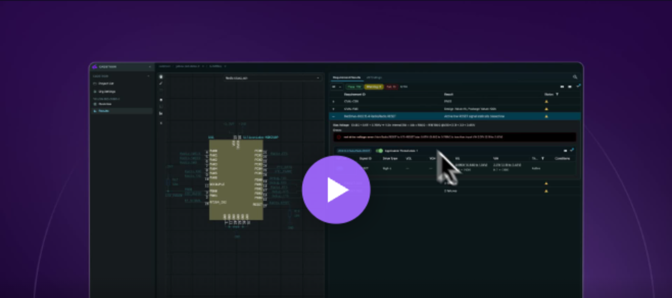 Cadstrom demo video: continuous validation in action
